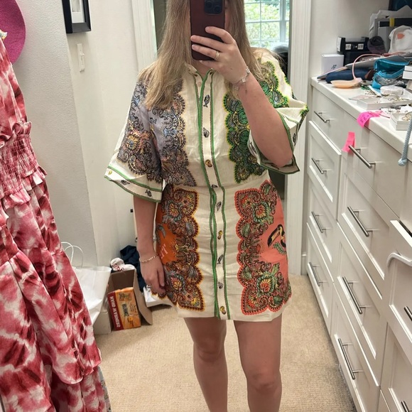 SOLD OUT Linen Shirt Dress - Picture 13 of 16